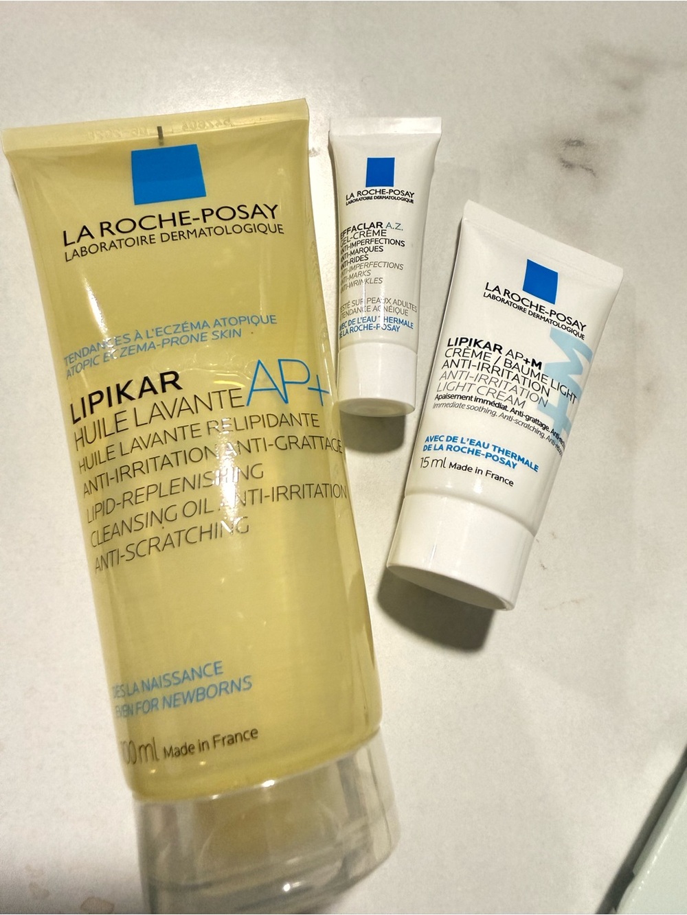 Laroche-posay Lipikar AP+ Cleansing Oil & Light Cream Set